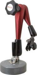 SPI - Aluminum (Arms), Round Base, Indicator Transfer Stand - 365mm High, Includes Holder - Americas Industrial Supply