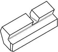 Kennametal - BPHX1203 Grade KD1415 PCD Milling Insert - Uncoated, 0.1213" Thick, 0.4mm Corner Radius - Americas Industrial Supply