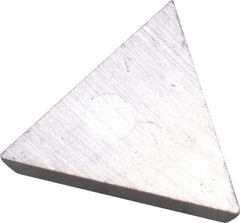 Kennametal - TPG320.5 Grade KC5010 Carbide Turning Insert - TiAlN Finish, 60° Triangle, 3/8" Inscr Circle, 1/8" Thick, 0.008" Corner Radius - Americas Industrial Supply
