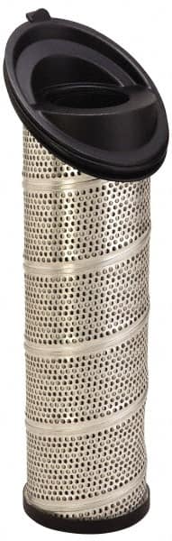 Parker - 40 Micron, 4-1/2" Outside Diam, Woven Wire Media, Filter Element - Woven Wire - Americas Industrial Supply