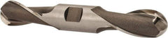 Hertel - 1" Diam, 1-5/8" LOC, 2 Flute High Speed Steel Ball End Mill - Uncoated, Double End, 5-7/8" OAL, 1" Shank Diam, Spiral Flute - Americas Industrial Supply