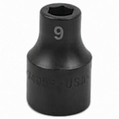 SK - Impact Socket - 1/2"DR 9MM IMPACT SOCKET - Americas Industrial Supply