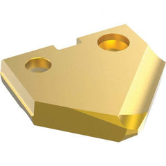 Allied Machine and Engineering - 1-3/8" Diam 90° Seat Size 2 Spade Drill Insert - Americas Industrial Supply