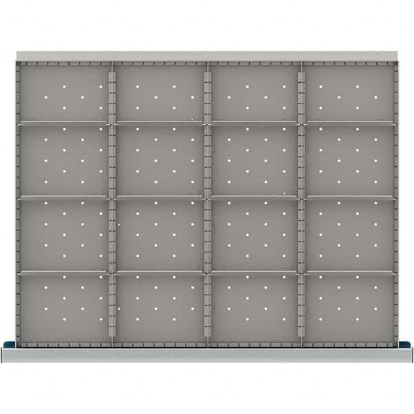 LISTA - 16-Compartment Drawer Divider Layout for 3.15" High Drawers - Americas Industrial Supply