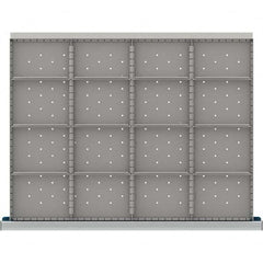 LISTA - 16-Compartment Drawer Divider Layout for 3.15" High Drawers - Americas Industrial Supply