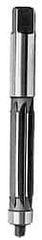 Made in USA - 1-1/2" Reamer Diam, Straight Shank, 4-13/16" Flute Length, Hand Expansion Reamer - Straight Flute, 11-5/8" OAL, Right Hand Cut, 12 Flutes, High Speed Steel - Americas Industrial Supply