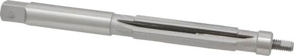 Value Collection - 1/2" Reamer Diam, 0.006 Max Expansion, Straight Shank, 2" Flute Length, Hand Expansion Reamer - Straight Flute, 5-1/2" OAL, Right Hand Cut, 6 Flutes, High Speed Steel - Americas Industrial Supply