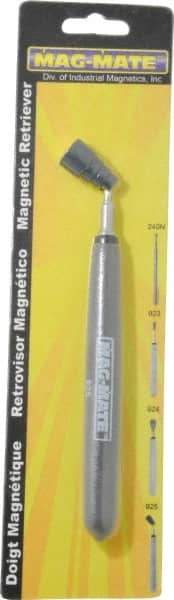 Mag-Mate - 32" Long Magnetic Retrieving Tool - 14 Lb Max Pull, 6-1/2" Collapsed Length, 5/8" Head Diam - Americas Industrial Supply