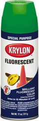 Krylon - Green, Fluorescent, Aerosol Spray Paint - Exact Industrial Supply