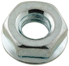 Value Collection - #4-40, Zinc Plated, Steel Hex Nut with Conical Washer - 5/16" Washer Diam, 7/32" Width Across Flats - Americas Industrial Supply