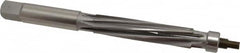 Value Collection - 3/4" Reamer Diam, 0.006 Max Expansion, Straight Shank, 3-1/2" Flute Length, Hand Expansion Reamer - Spiral Flute, 8" OAL, Left Hand Spiral, Right Hand Cut, 8 Flutes, High Speed Steel - Americas Industrial Supply