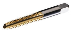 GTD - 7/8-14 UNF H4 4-Flute TiN Finish High Speed Steel Straight Flute Standard Hand Tap - Americas Industrial Supply