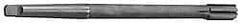 Value Collection - 11/16" Diam, 2MT Morse Taper Shank, 1-1/4" Flute Length, Machine Expansion Reamer - Straight Flute, 9" OAL, Right Hand Cut, High Speed Steel, Bright Finish - Americas Industrial Supply