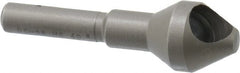 Weldon - 9/16" Head Diam, 1/4" Shank Diam, 60° High Speed Steel Countersink - Americas Industrial Supply