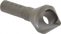 Weldon - 1-1/8" Head Diam, 1/2" Shank Diam, 82° High Speed Steel Countersink - Americas Industrial Supply