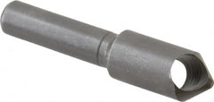 Weldon - 11/32" Head Diam, 1/4" Shank Diam, 82° High Speed Steel Countersink - Americas Industrial Supply