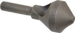 Weldon - 13/16" Head Diam, 1/4" Shank Diam, 90° High Speed Steel Countersink - Americas Industrial Supply