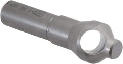 Weldon - 49/64" Head Diam, 1/2" Shank Diam, 82° High Speed Steel Countersink - Bright Finish, 2-5/8" OAL, Single End, Straight Shank, Includes Pilot, Right Hand Cut - Americas Industrial Supply