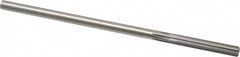 Made in USA - 1/4" High Speed Steel 6 Flute Chucking Reamer - Straight Flute, 0.2405" Straight Shank, 1-1/2" Flute Length, 6" OAL - Americas Industrial Supply