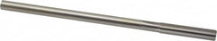 Made in USA - 0.3115" High Speed Steel 6 Flute Chucking Reamer - Straight Flute, 0.2792" Straight Shank, 1-1/2" Flute Length, 6" OAL - Americas Industrial Supply