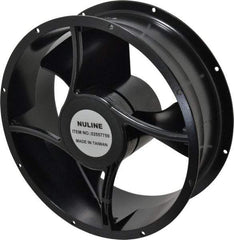 Value Collection - 230 Volts, AC, 550 CFM, Round Tube Axial Fan - 0.19 Amp Rating, 1,400 to 1,650 RPM, 10" High x 10" Wide x 3-1/2" Deep - Americas Industrial Supply
