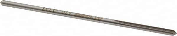 Made in USA - 0.1247" High Speed Steel 4 Flute Dowel Pin Chucking Reamer - Americas Industrial Supply