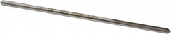 Made in USA - 0.1247" High Speed Steel 4 Flute Dowel Pin Chucking Reamer - Americas Industrial Supply