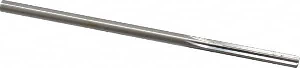 Made in USA - 0.1855" High Speed Steel 6 Flute Chucking Reamer - Straight Flute, 0.1805" Straight Shank, 1-1/8" Flute Length, 4-1/2" OAL - Americas Industrial Supply