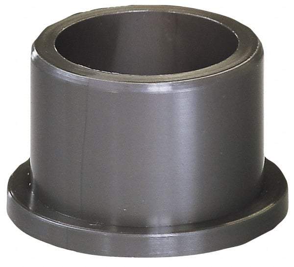 Igus - 1/2" Inside x 5/8" Outside Diam, Thermoplastic Sleeve Bearing - 7/8" Outside Diam, 1/16" Flange Thickness, 1" OAL - Americas Industrial Supply