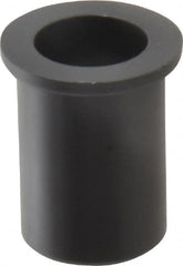 Igus - 3/8" Inside x 1/2" Outside Diam, Thermoplastic Sleeve Bearing - 5/8" Outside Diam, 1/16" Flange Thickness, 3/4" OAL - Americas Industrial Supply