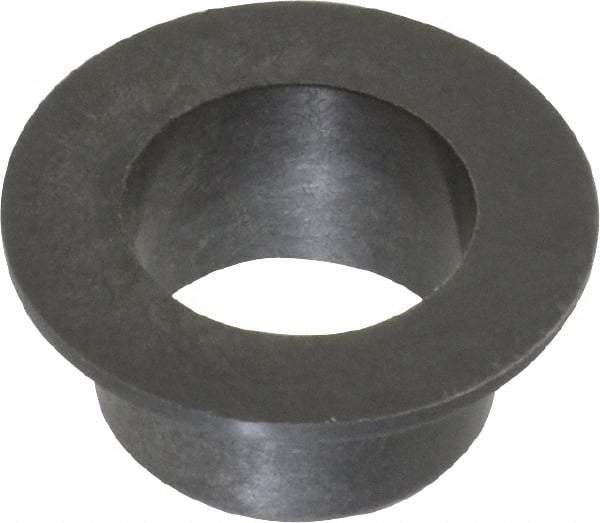 Igus - 1/2" Inside x 19/32" Outside Diam, Thermoplastic Sleeve Bearing - 7/8" Outside Diam, 0.046" Flange Thickness, 3/8" OAL - Americas Industrial Supply