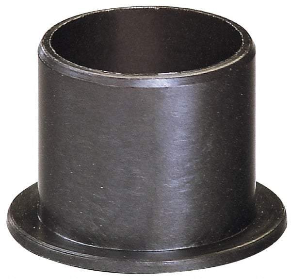 Igus - 1-3/4" Inside x 1-15/16" Outside Diam, Thermoplastic Sleeve Bearing - 2-3/8" Outside Diam, 0.093" Flange Thickness, 1" OAL - Americas Industrial Supply