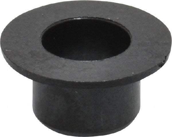 Igus - 1/4" Inside x 5/16" Outside Diam, Thermoplastic Sleeve Bearing - 1/2" Outside Diam, 0.032" Flange Thickness, 1/4" OAL - Americas Industrial Supply