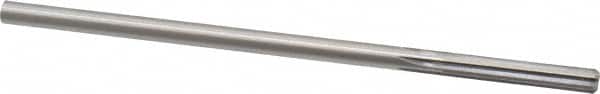Interstate - 1/4" High Speed Steel Chucking Reamer - Straight Flute, 0.2405" Straight Shank, 1-1/2" Flute Length, 6" OAL - Americas Industrial Supply