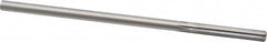 Interstate - 1/4" High Speed Steel Chucking Reamer - Straight Flute, 0.2405" Straight Shank, 1-1/2" Flute Length, 6" OAL - Americas Industrial Supply