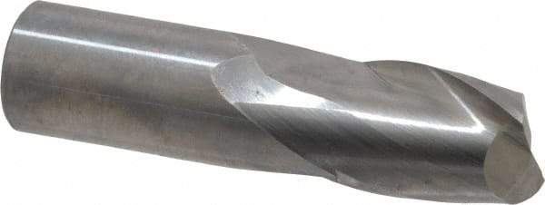 OSG - 3/4", 1" LOC, 3/4" Shank Diam, 3" OAL, 2 Flute, Solid Carbide Square End Mill - Single End, Uncoated, Spiral Flute, 30° Helix, Centercutting, Right Hand Cut, Right Hand Flute, Series 412 - Americas Industrial Supply