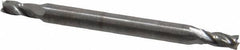 OSG - 3/32", 3/16" LOC, 1/8" Shank Diam, 1-1/2" OAL, 4 Flute, Solid Carbide Square End Mill - Double End, Uncoated, Spiral Flute, 30° Helix, Right Hand Cut, Right Hand Flute, Series 424 - Americas Industrial Supply