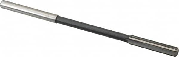 Interstate - 0.3105" High Speed Steel Chucking Reamer - Straight Flute, 0.2792" Straight Shank, 1-1/2" Flute Length, 6" OAL - Americas Industrial Supply