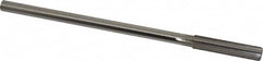 Interstate - 3/8" High Speed Steel Chucking Reamer - Straight Flute, 0.3105" Straight Shank, 1-3/4" Flute Length, 7" OAL - Americas Industrial Supply