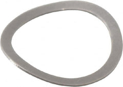 Gardner Spring - 0.194" ID x 0.242" OD, Grade 302 Stainless Steel Wave Disc Spring - 0.006" Thick, 0.03" Overall Height, 0.015" Deflection, 0.75 Lb at Deflection - Americas Industrial Supply