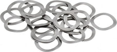 Gardner Spring - 0.265" ID x 0.367" OD, Grade 1074-1095 Steel Wave Disc Spring - 0.006" Thick, 0.03" Overall Height, 0.015" Deflection, 3 Lb at Deflection - Americas Industrial Supply