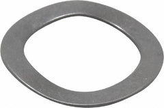 Gardner Spring - 0.44" ID x 0.618" OD, Grade 1074-1095 Steel Wave Disc Spring - 0.008" Thick, 0.04" Overall Height, 0.025" Deflection, 4 Lb at Deflection - Americas Industrial Supply