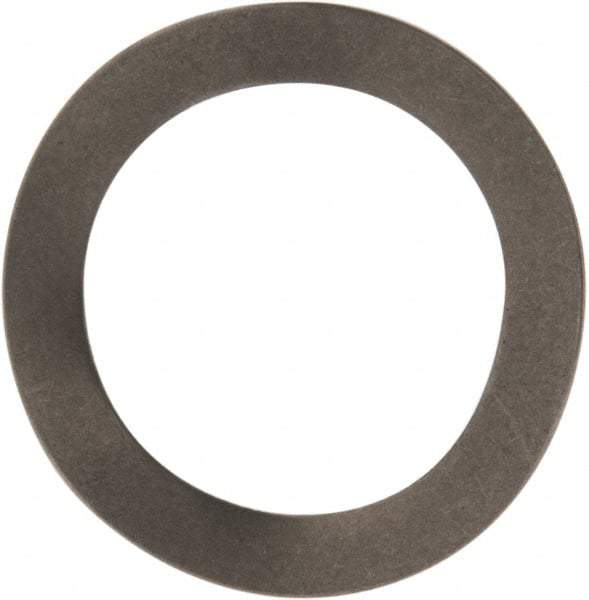 Gardner Spring - 0.44" ID x 0.618" OD, Grade 302 Stainless Steel Wave Disc Spring - 0.008" Thick, 0.04" Overall Height, 0.025" Deflection, 4 Lb at Deflection - Americas Industrial Supply