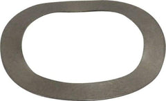 Gardner Spring - 0.531" ID x 0.734" OD, Grade 302 Stainless Steel Wave Disc Spring - 0.009" Thick, 0.05" Overall Height, 0.03" Deflection, 5.5 Lb at Deflection - Americas Industrial Supply