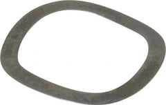 Gardner Spring - 0.719" ID x 0.925" OD, Grade 1074 Steel Wave Disc Spring - 0.01" Thick, 0.066" Overall Height, 0.033" Deflection, 7.5 Lb at Deflection - Americas Industrial Supply