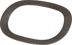 Gardner Spring - 1.051" ID x 1.351" OD, Grade 1074 Steel Wave Disc Spring - 0.015" Thick, 0.099" Overall Height, 0.049" Deflection, 18 Lb at Deflection - Americas Industrial Supply