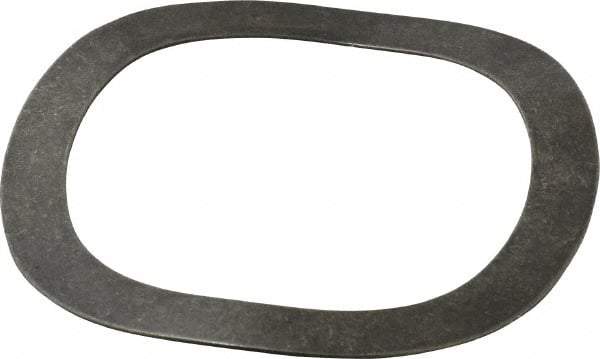 Gardner Spring - 3.047" ID x 3.917" OD, Grade 1074 Steel Wave Disc Spring - 0.042" Thick, 0.258" Overall Height, 0.128" Deflection, 120 Lb at Deflection - Americas Industrial Supply