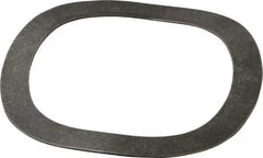 Gardner Spring - 3.047" ID x 3.917" OD, Grade 1074 Steel Wave Disc Spring - 0.042" Thick, 0.258" Overall Height, 0.128" Deflection, 120 Lb at Deflection - Americas Industrial Supply