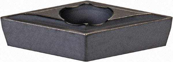 Kennametal - DCMT21.50.5 LF Grade K313 Carbide Turning Insert - Uncoated, 55° Diamond, 1/4" Inscr Circle, 3/32" Thick, 0.0079" Corner Radius - Americas Industrial Supply