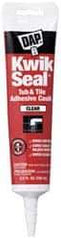 DAP - 5.5 oz Tube Clear Acrylic & Latex Caulk - -20 to 150°F Operating Temp, 15 min Tack Free Dry Time, 36 hr Full Cure Time - Americas Industrial Supply